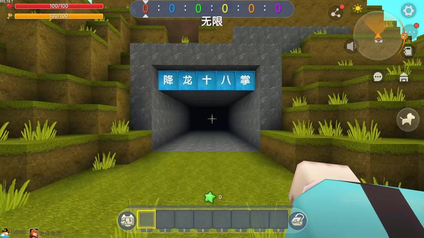 房主会降龙十八掌，一掌一座山。