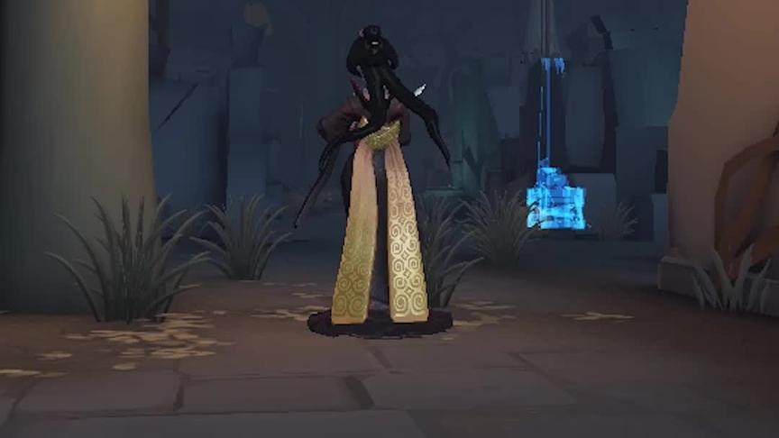 第五人格，当红蝶转过身的那一刻竟是？.....血扇！