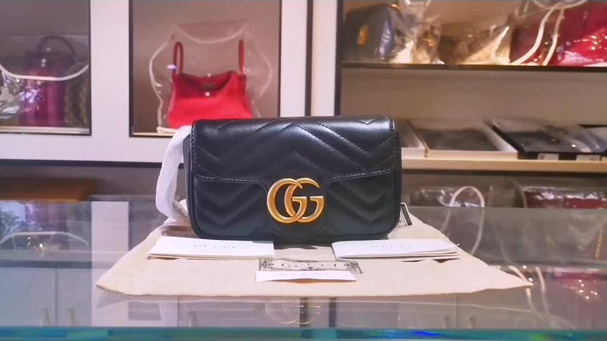 Gucci的防尘袋真假 西瓜视频