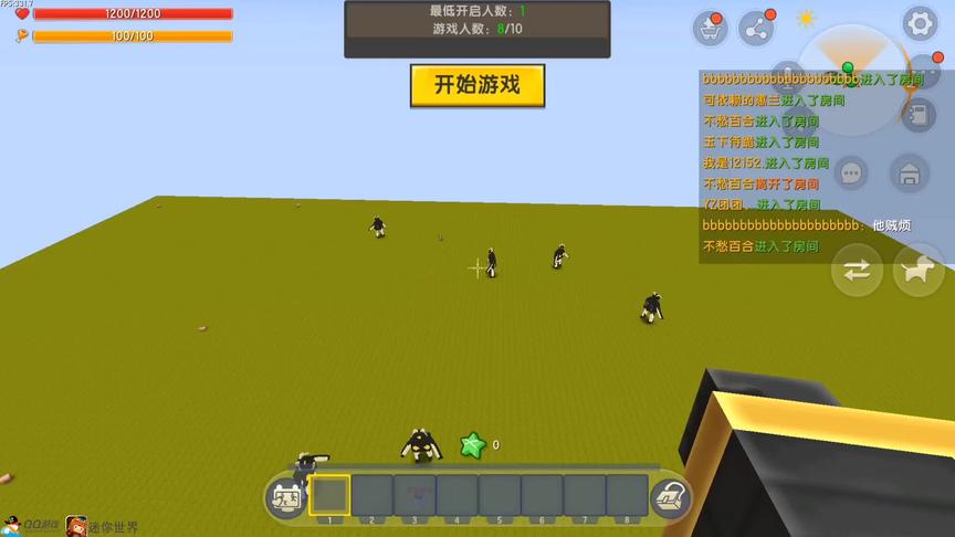 体验当三种怪兽 #迷你世界