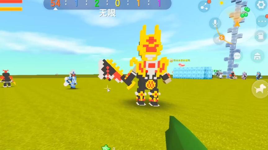 铠甲勇士，做得挺帅气的，还是我的保镖。