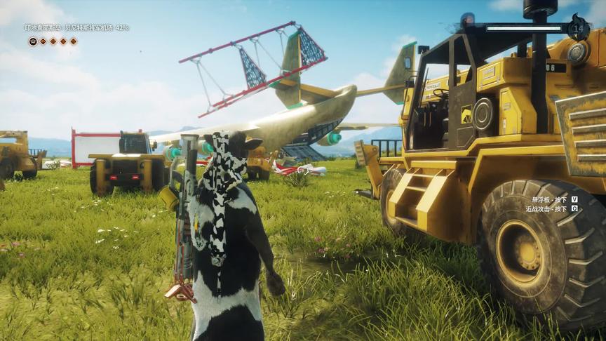 小林 正当防卫4 最终测试运输机的承载量，全是重家伙！