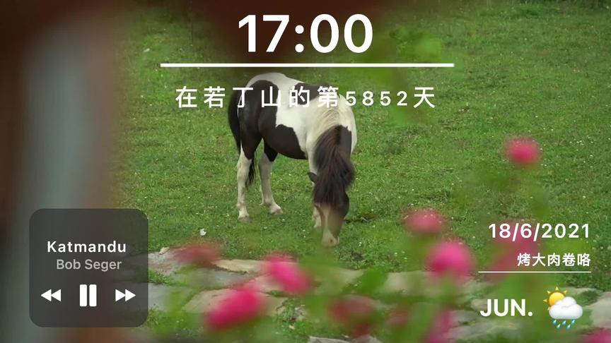 皮糙肉厚，喝酒吃肉，这大肉卷嘎嘣脆，爽 #现实版摩尔庄园