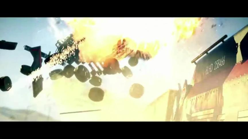 小林 正当防卫4 巨大的石球砸在自己的身上，没想到头那么硬！