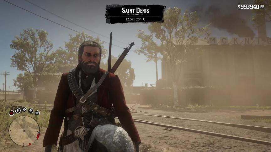 小林 荒野大镖客2 这应该是最灵活的机关枪了，武器测评！