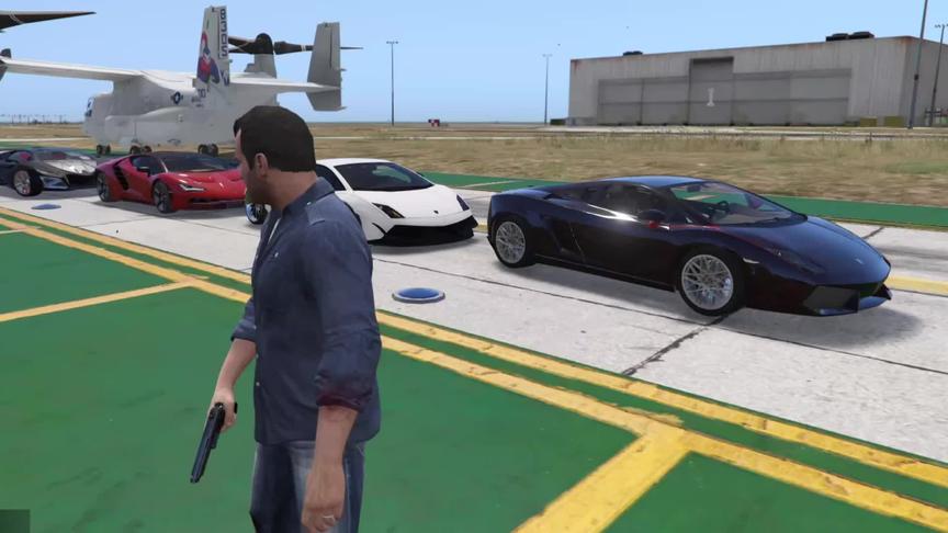 #洛圣都夜景 #五星好市民的日常 #核平落圣都 #五星好市民