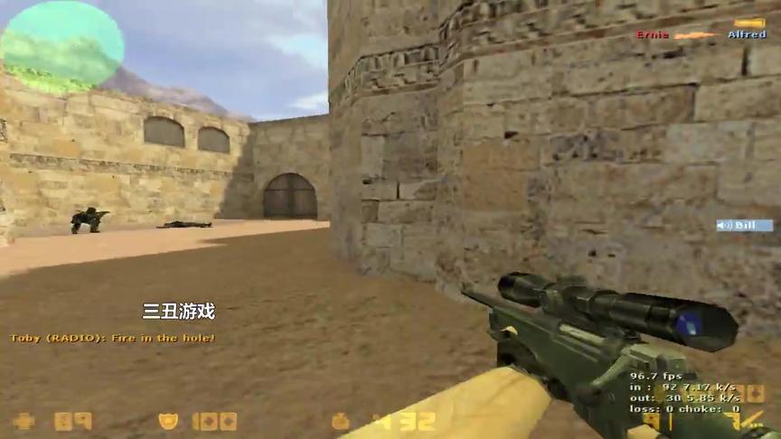 CS1.6：顶级狙神遭队友神走位调戏，压力越小反而空枪越多？