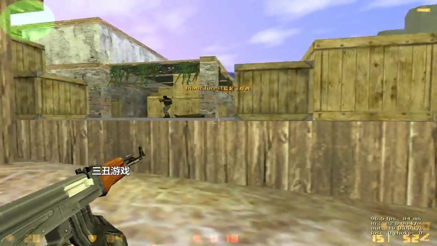 CS1.6：顶级战队就是五把小黑枪对决五把AK依然不落下风！