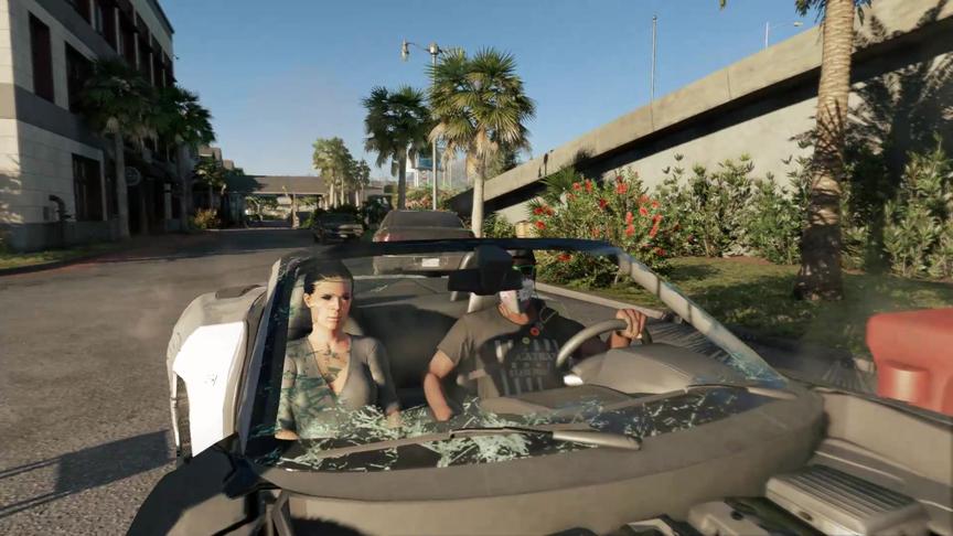 看门狗2：今天当专车司机 遇到了一个小姐姐 但是很赶时间 跑车