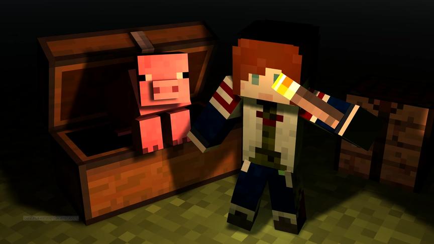 【小枫的Minecraft】我的世界：我要骑末影龙！动物坐骑mod介绍！