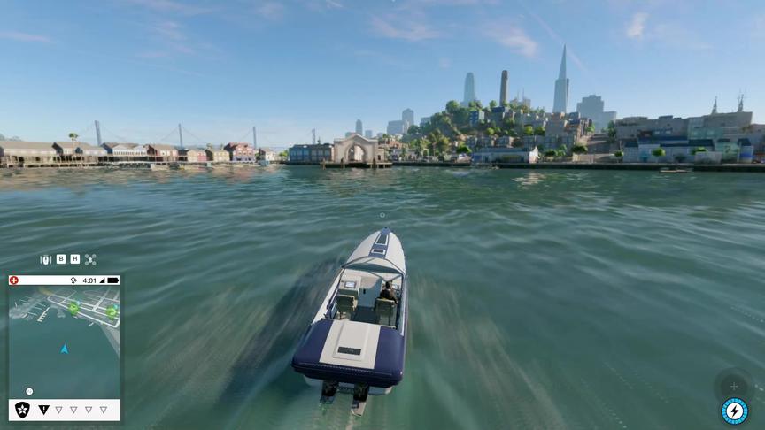 看门狗2：单机游戏 今天做客一天的专车司机 接了一个非常大的单