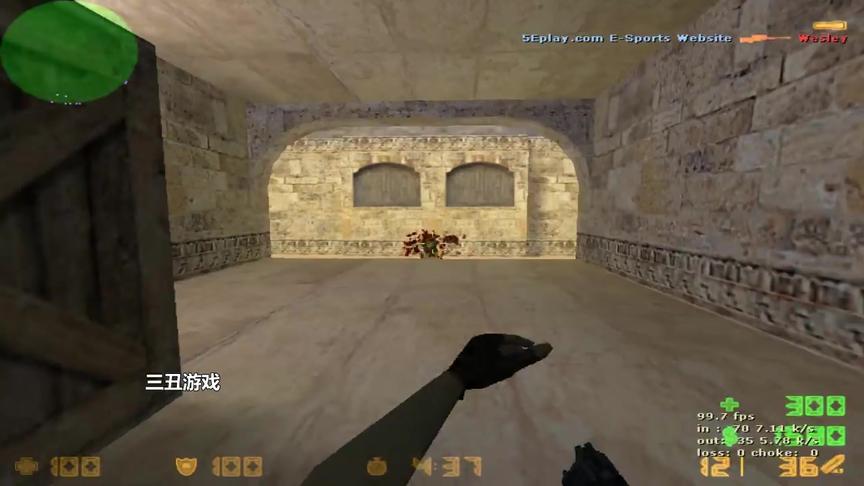 CS1.6：无聊却并不寂寞，三丑玩这个游戏一天一晃就过去了！