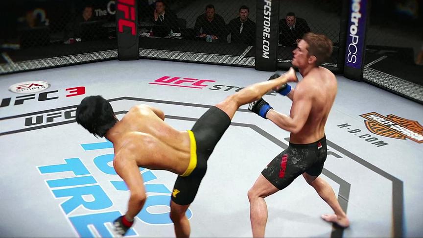 UFC 李小龙登场后 苦练几十年的工夫 截拳道 展现的淋漓尽致