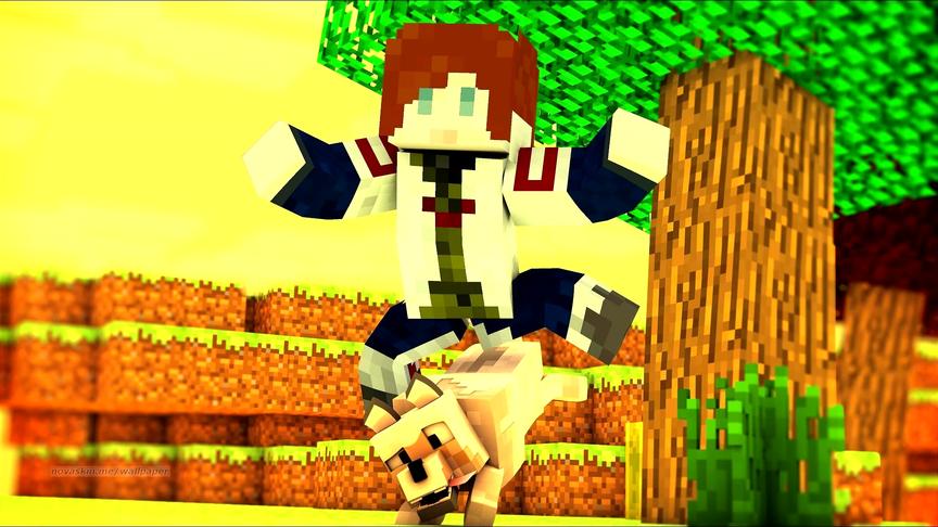 【小枫的Minecraft】我的世界：魔法世界大冒险.ep1-漂亮樱花村！