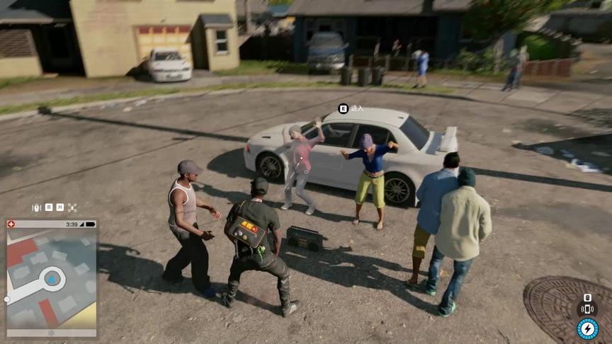 看门狗2：您家的专职专车司机 开车都给我5星好评 还和人家尬舞