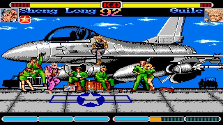 街头霸王NES，隐藏角色太狠，一套连续技快一管血了