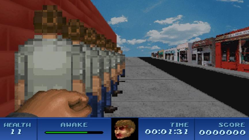 排队模拟器，看见有拳头，我就知道这游戏不简单