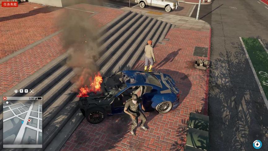 看门狗2:今天做专车司机 就为了和乘客说句话 吧自己的超跑赔进去