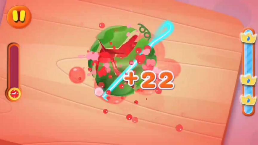 小星星游乐园：水果切切乐游戏，切了好多的水果，要不要一起玩呢